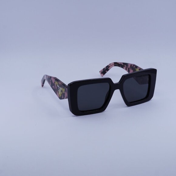 🕶️ New Prada PR23YS 1AB5S0 Sunglasses - Black Frame, Dark Grey Lenses - Picture 6 of 12